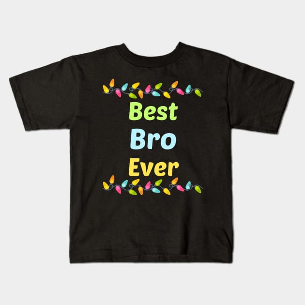 Family Light Bro Kids T-Shirt by blakelan128